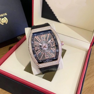 Đồng hồ nam Franck muller FM - Thiết kế hình thùng rượu full Đá sang trọng  - Frank muller geneve