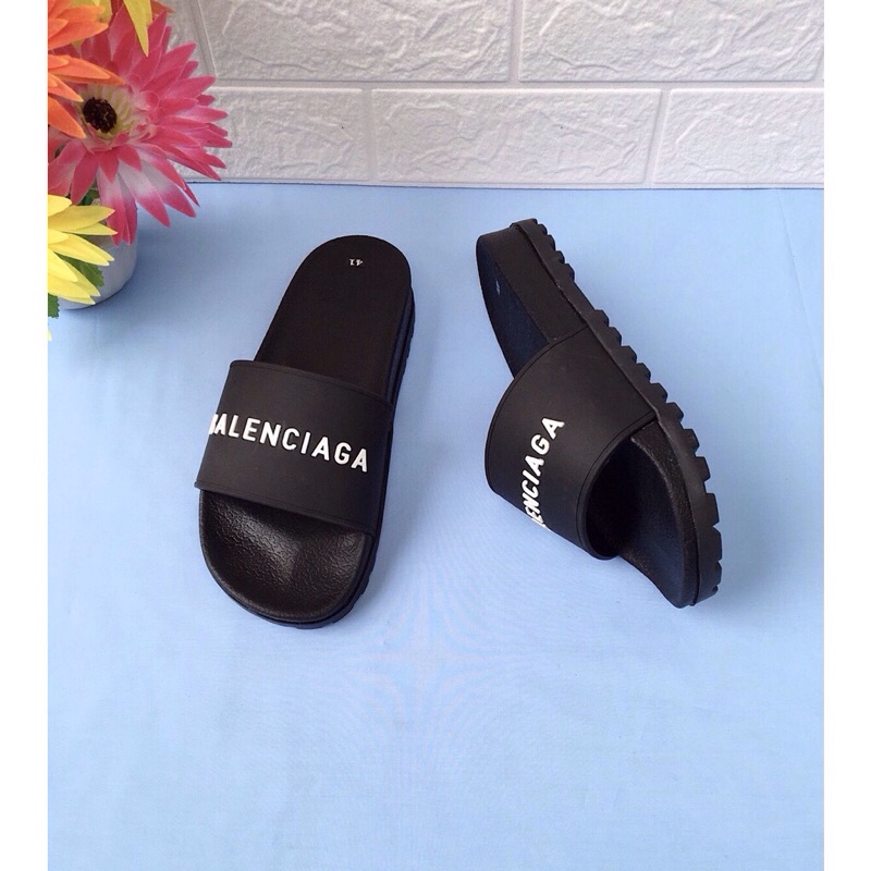 Dép quai ngang nam nữ BALENCIAGA.Siêu phẩm fullbox,đế 3cm cực êm chân.Nội Xuyên Shop