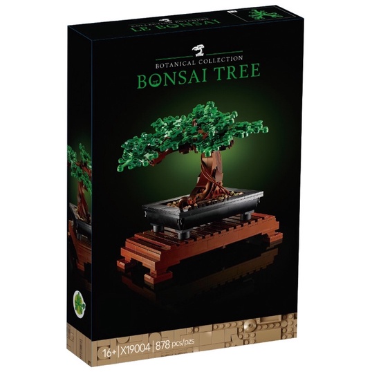 Đồ chơi lắp ráp Bonsai Tree 10281 - X19004 Xếp hình chậu cây cảnh 878 mảnh ghép