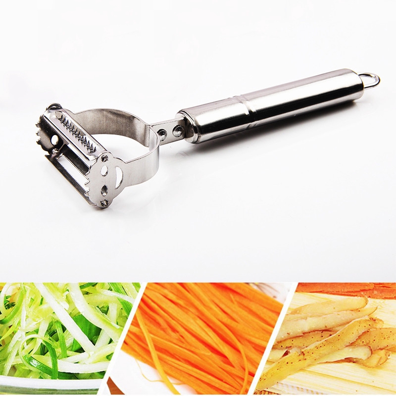 Dụng Cụ Gọt Vỏ Củ Quả Đa Năng Bằng Thép Không Gỉ