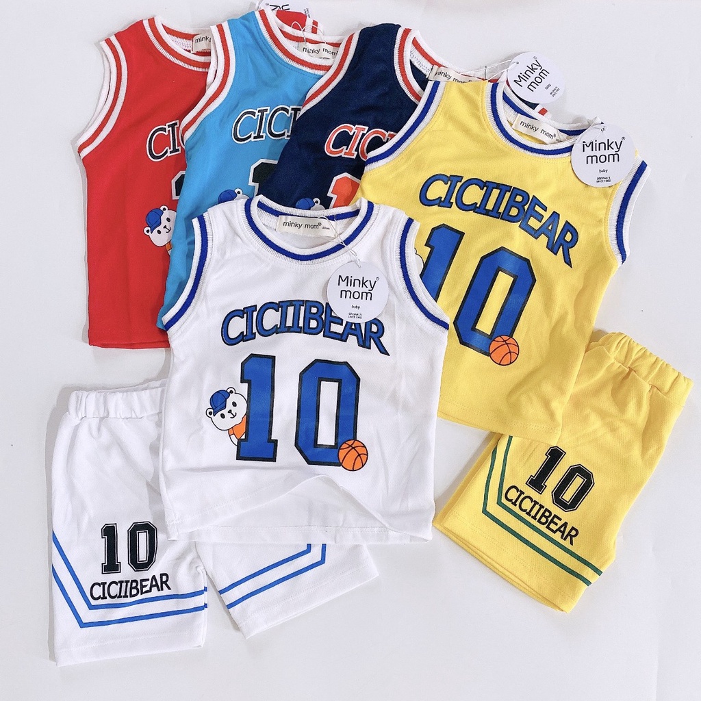 SALE BỘ THỂ THAO 3 LỖ BÓNG RỔ MỊKY MOM CHẤT COTTON PHA THÔNG HƠI