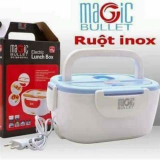Hộp cơm hâm nóng ruột inox cắm điện ( inox 304)