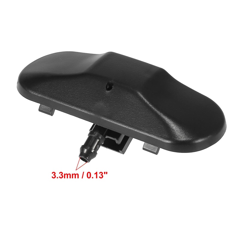 2pcs Kính chắn gió Máy giặt Kính chắn gió Vòi phun tia 2KD955985 Cho -VW Jetta Golf Mk5 Mk6 Passat B6 B7 Tiguan Touareg