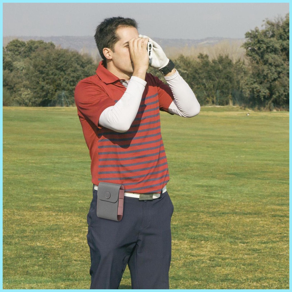Dây Đeo Bằng Da Bảo Vệ Cho Máy Đo Khoảng Cách Golf Rangefinder