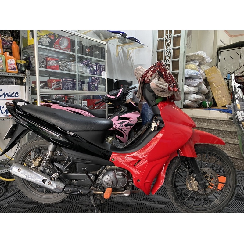 Dàn áo Jupiter Mx/Gravita xăng cơ hàng Việt Nam loại 1 màu Đỏ Đen