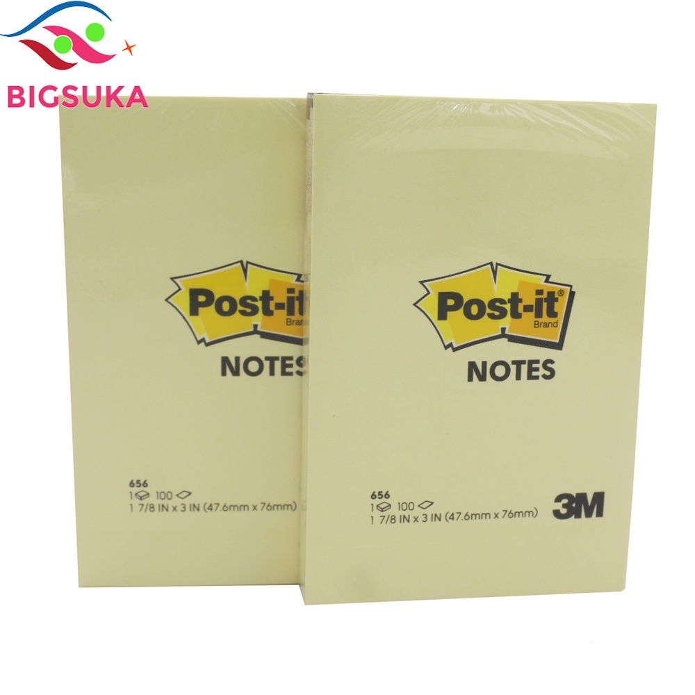 Giấy Note ghi chú vàng Post-it 3M 2x3 BIGSUKA