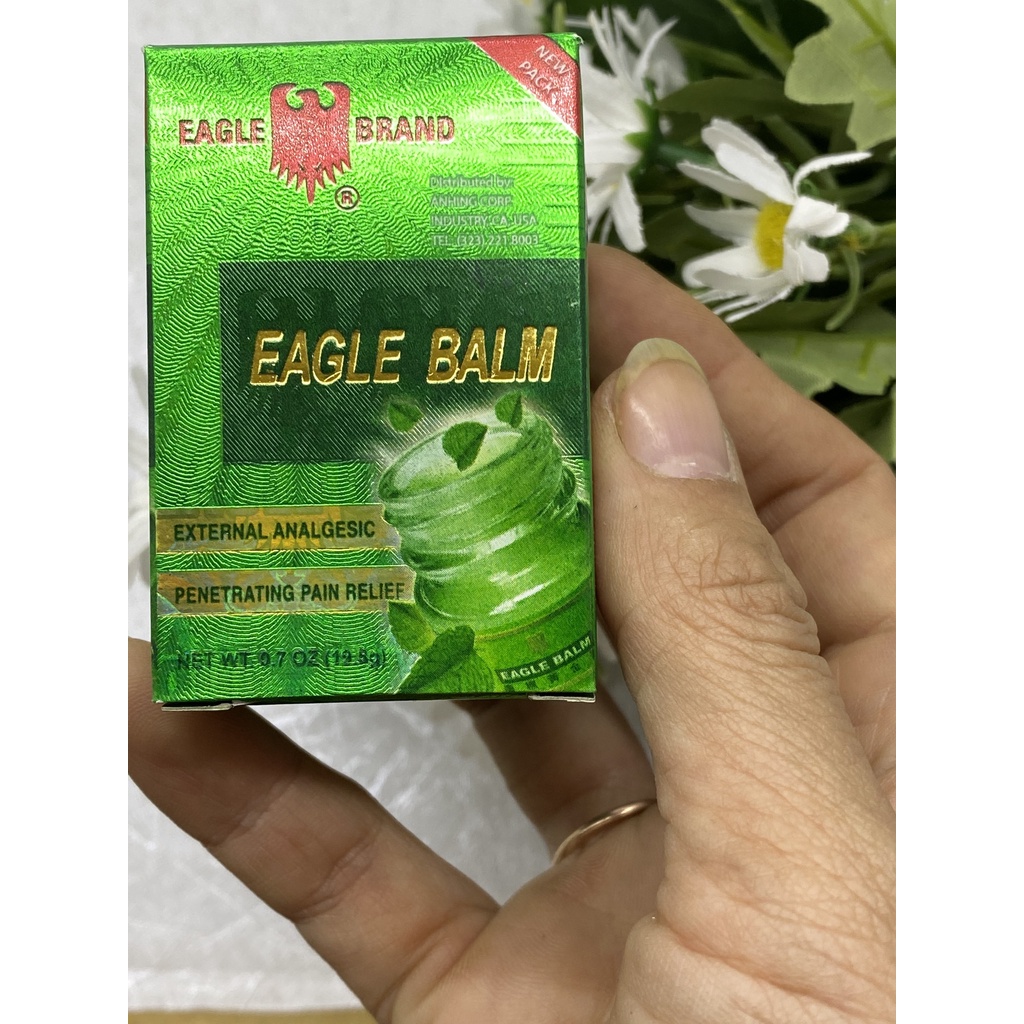 Dầu Cù Là xanh Con Ó Eagle Blam 20gr--Mỹ