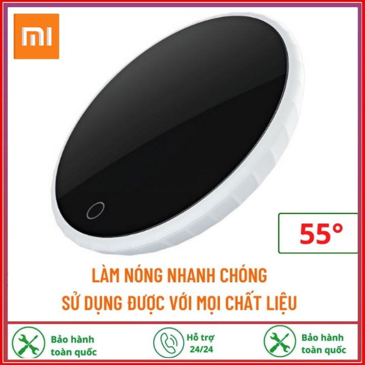 Đế hâm nóng Xiaomi, đế hâm nóng nước, sữa, cafe... nhiệt từ 45ºC- 60 ºC-Bảo hành 12 tháng