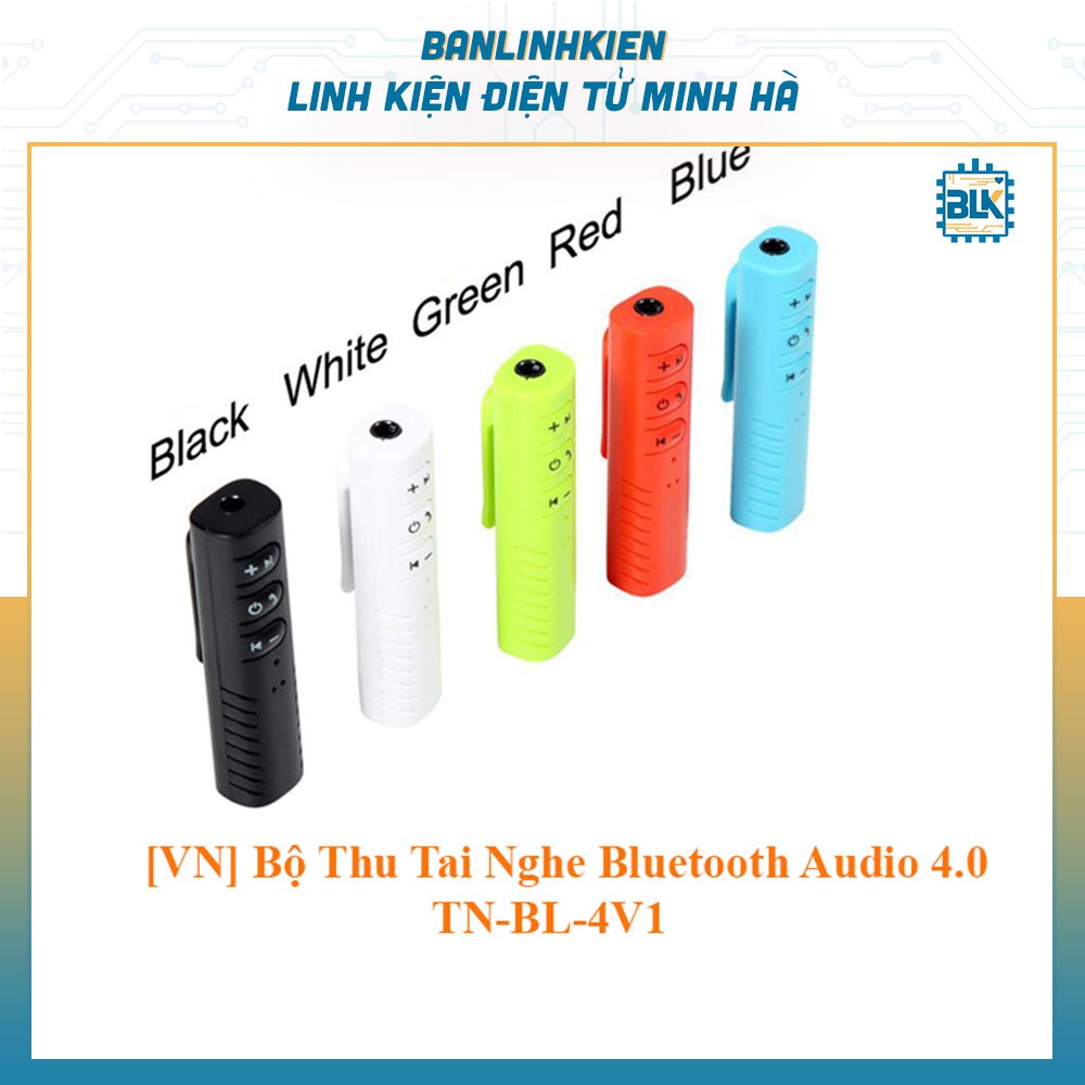 BLK Bộ Thu Tai Nghe Bluetooth Audio 4.0