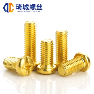 Vít Đầu Bán Nguyệt Bằng Đồng Thau M5 M6 M8 Phillips