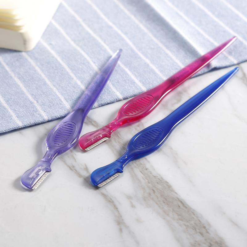 [Hàng mới về] Set 4 dao cạo lông mặt/tỉa lông mày đa năng thuận tiện dành cho nữ