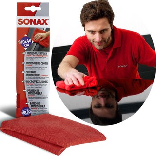 Khăn lau bóng sơn xe Sonax Microfibre Cloth Ultrafine