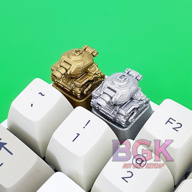 Keycap Lẻ Xe Tăng Tank Panzer Cực đẹp ( Đế Xuyên LED, Keycap bàn phím cơ,keycap resin độc lạ )