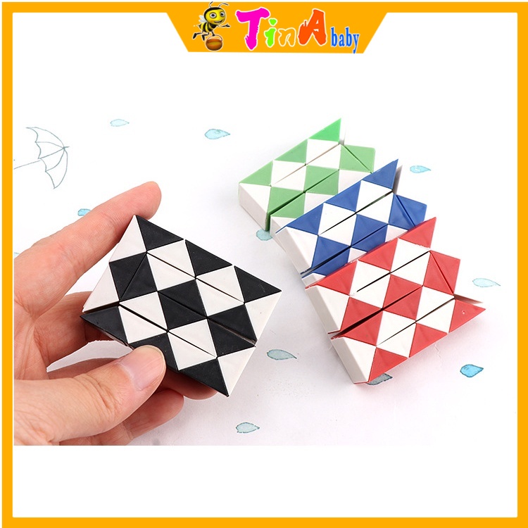 Rubik rắn biến thể Snake,QiYi Magic Snake đồ chơi trẻ em thông minh E740