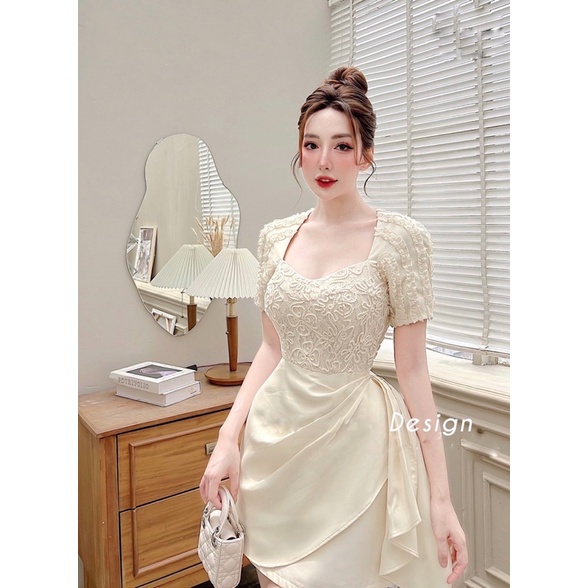Váy tacta phối ren