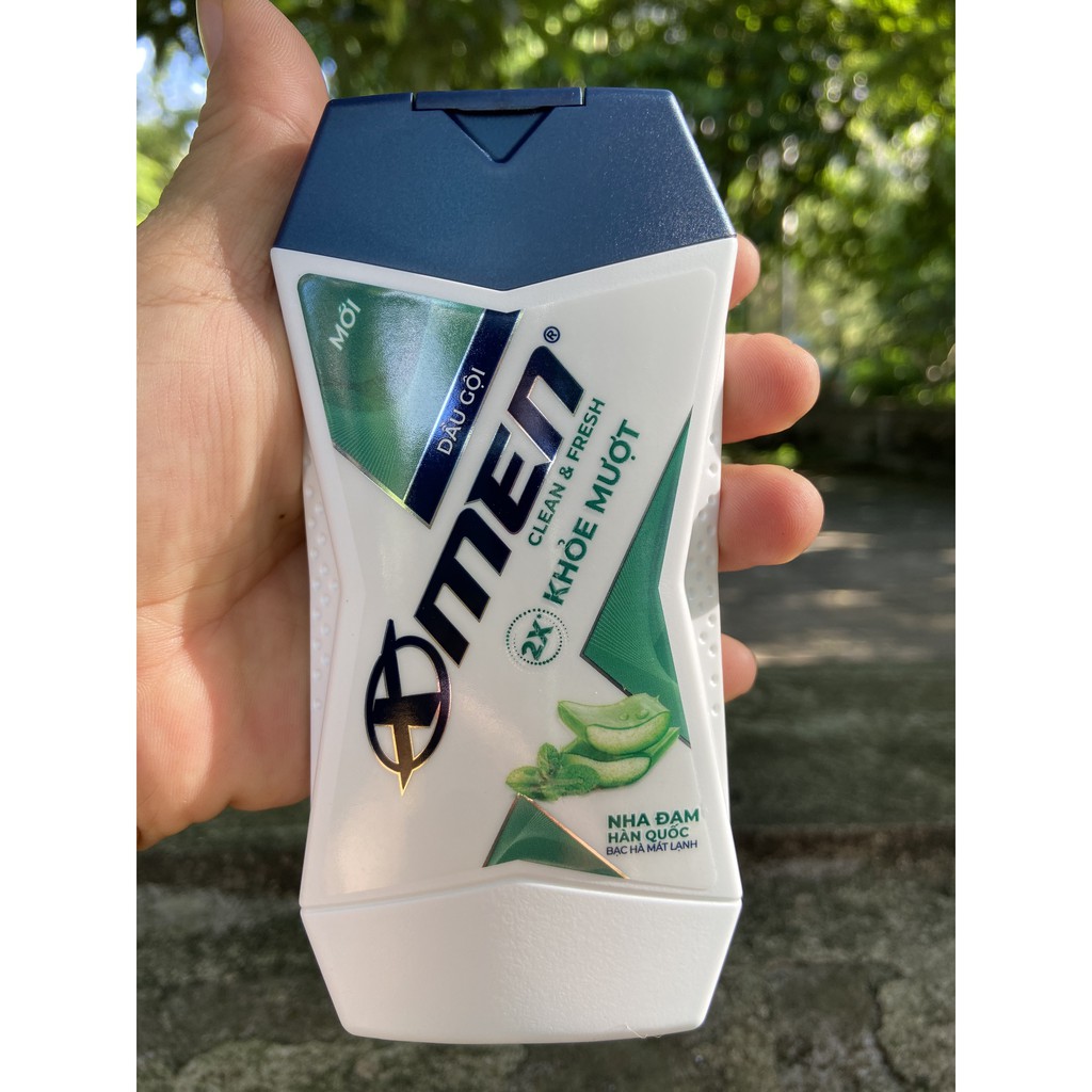 Tắm Gội X-Men Clean &amp; Fresh 2in1 Sạch Sâu 630g tặng dầu gội 70g