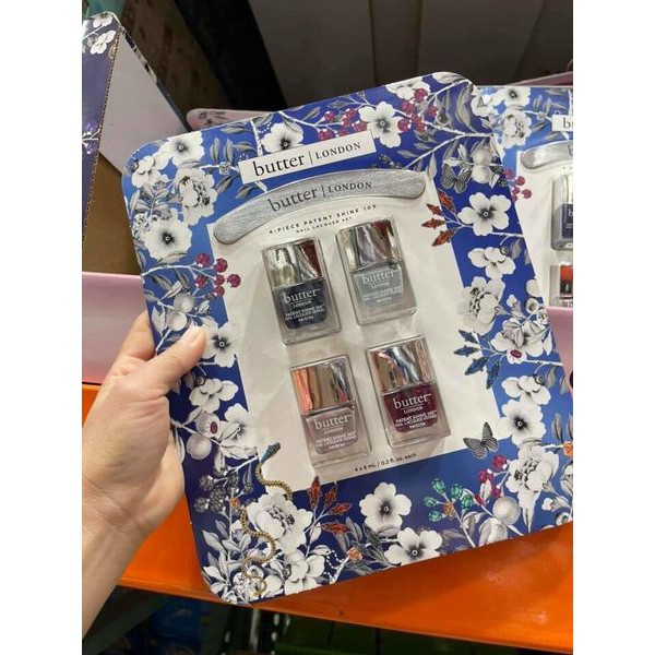 SET 4 CHAI BUTTER LONDON  SƠN MÓNG TAY