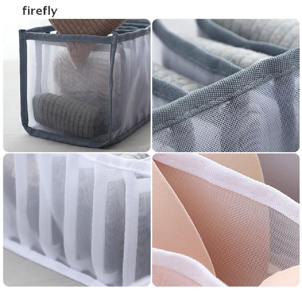 Hộp Đựng Đồ Lót / Vớ / Cà Vạt Chia Ngăn Tiện Dụng