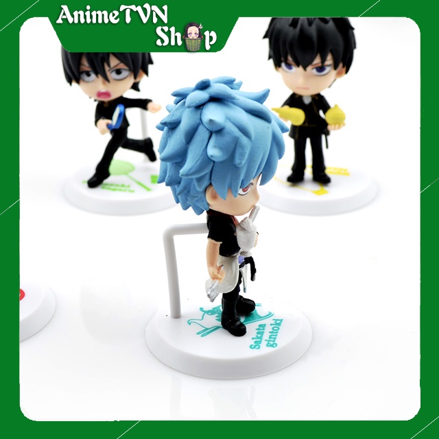 (Có lẻ) Set Combo 5 Mô hình Figure Anime/Manga Gintama (Linh hồn bạc)