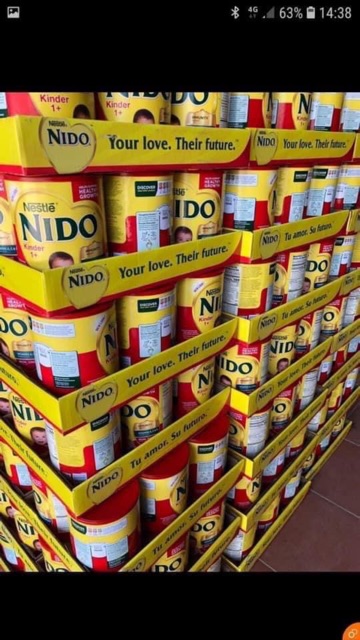 [Mã MKBCNEW16 giảm 8% đơn 400K] [date t7/2021]Sữa Nido nắp đỏ Mỹ 1.6kg