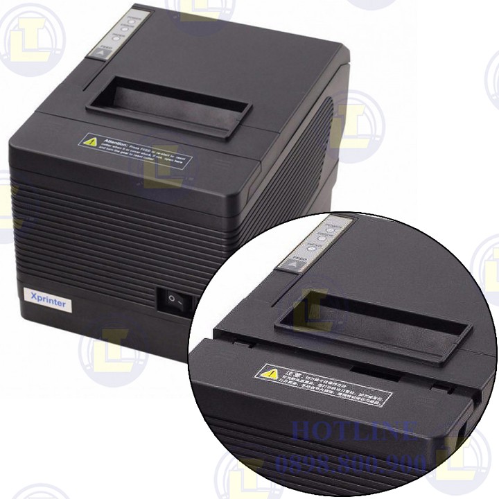 Máy in hóa đơn Xprinter Q260iii (USB+RS232+LAN)