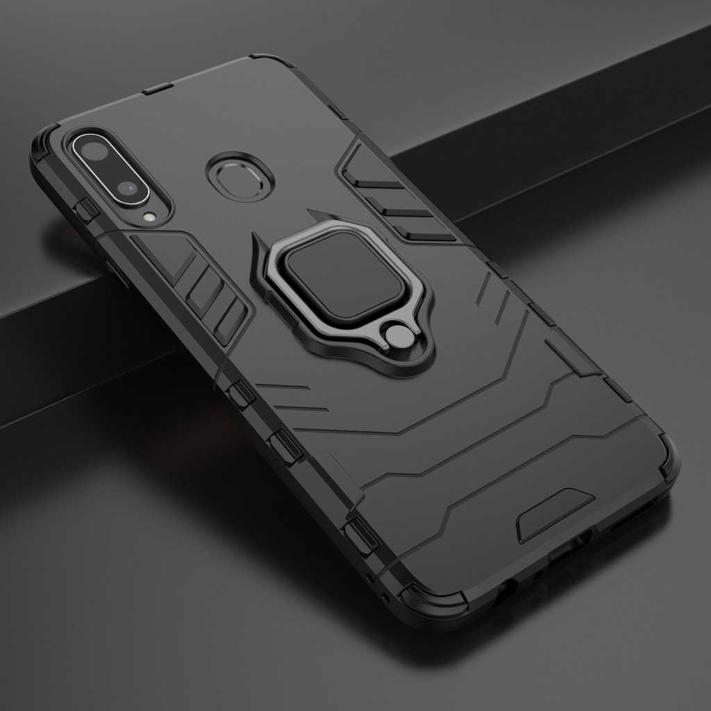 Ốp lưng Samsung Galaxy A20s Iron Man Iring cao cấp chống sốc chống va đập mạnh giá đỡ xem phim 1 1