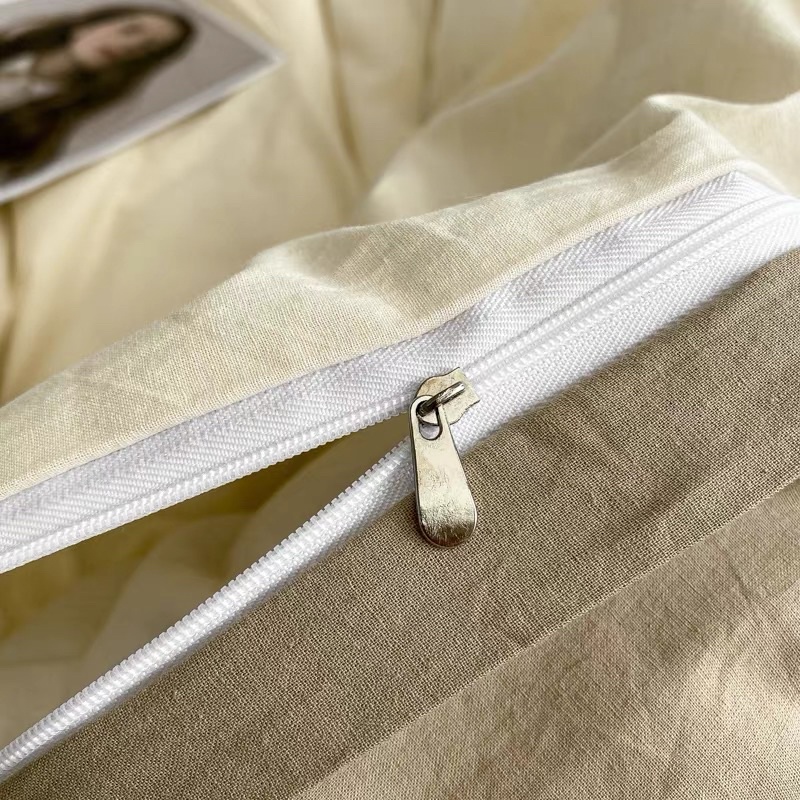 Bộ ga gối và vỏ chăn Cotton Tici No Tag nhập khẩu gam màu Pastel nhẹ nhàng
