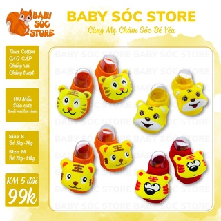 Mẫu bé hổ - tất thú, vớ thú bông 3d 4d siêu cute cho bé 3kg-11kg