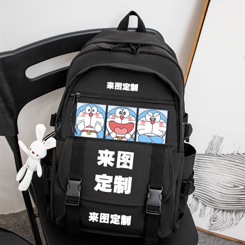 Ba Lô In Hình Doraemon Sức Chứa Lớn Thoáng Khí Chống Thấm Nước Đa Năng Thời Trang Cá Tính Dành Cho Trẻ Em