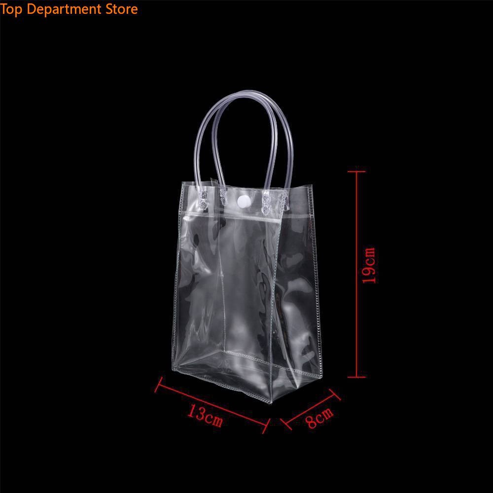 Aaoottuuoo5.vn Túi nhựa PVC trong suốt có dây đeo vai