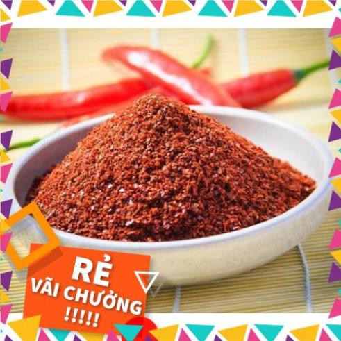 [CAY LÈ LƯỠI] 100g ớt bột Hàn Quốc dùng làm kim chi, nấu ăn ỚT BỘT SIÊU CAY