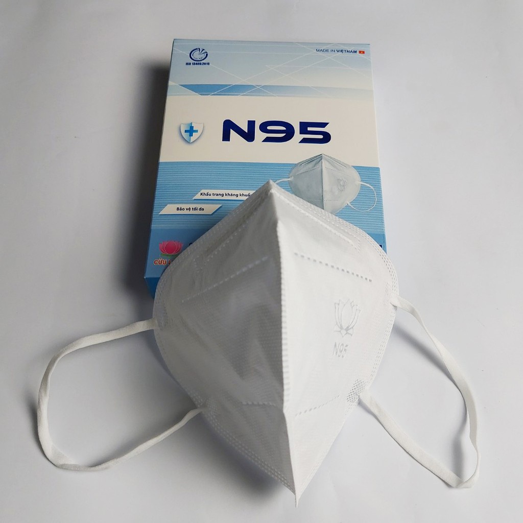 HÀNG TỐT - Khẩu Trang N95 1 Hộp Người Lớn Kháng Khuẩn Chống Bụi Mịn | 1 Hộp 10 Cái Chính Hãng Cửu Long | Đạt Tiêu Chuẩn | BigBuy360 - bigbuy360.vn