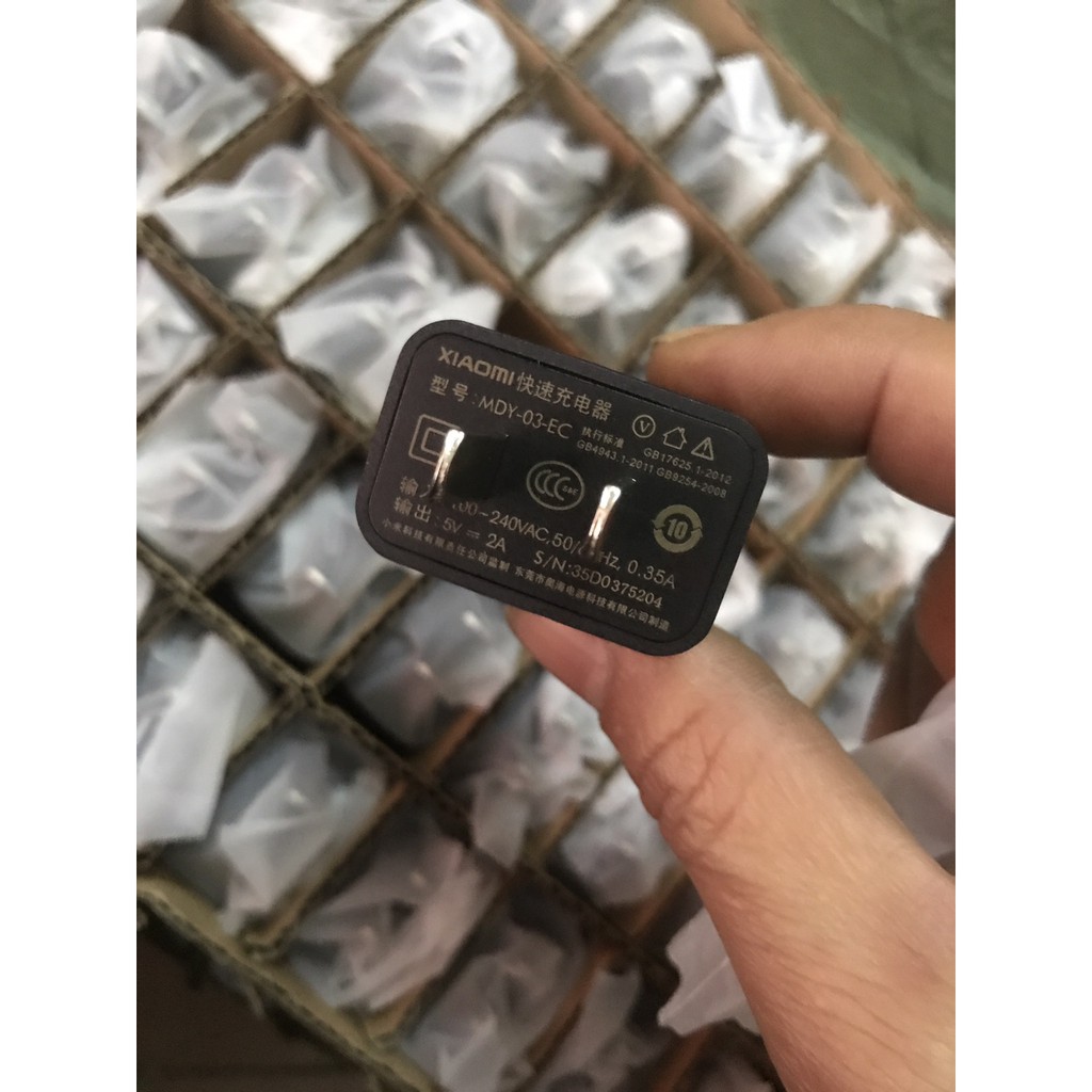 Củ Sạc Xiaomi Các Loại Sạc Nhanh QC 2.0 (Chính Hãng Tháo Máy) MDY-08-EC