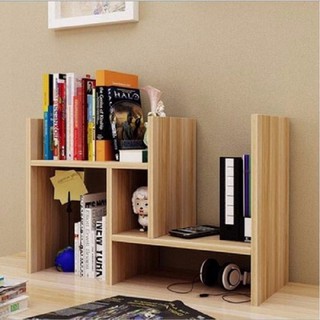 Kệ Sách Gỗ Lắp Ghép Để Bàn