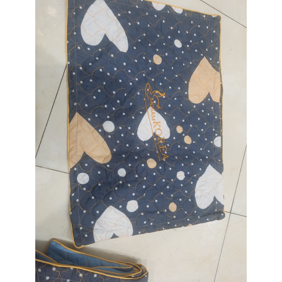 Áo Gối cotton poly thêu chần bông