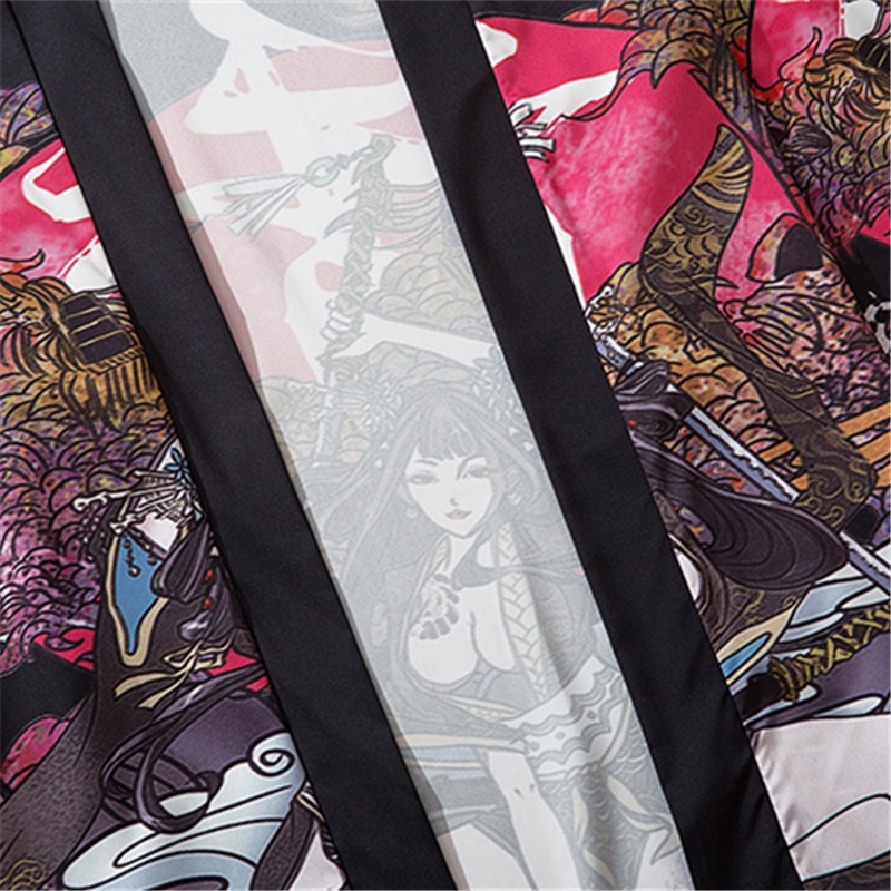Áo Khoác Kimono Truyền Thống Nhật Bản Yukata Cho Nam Nữ