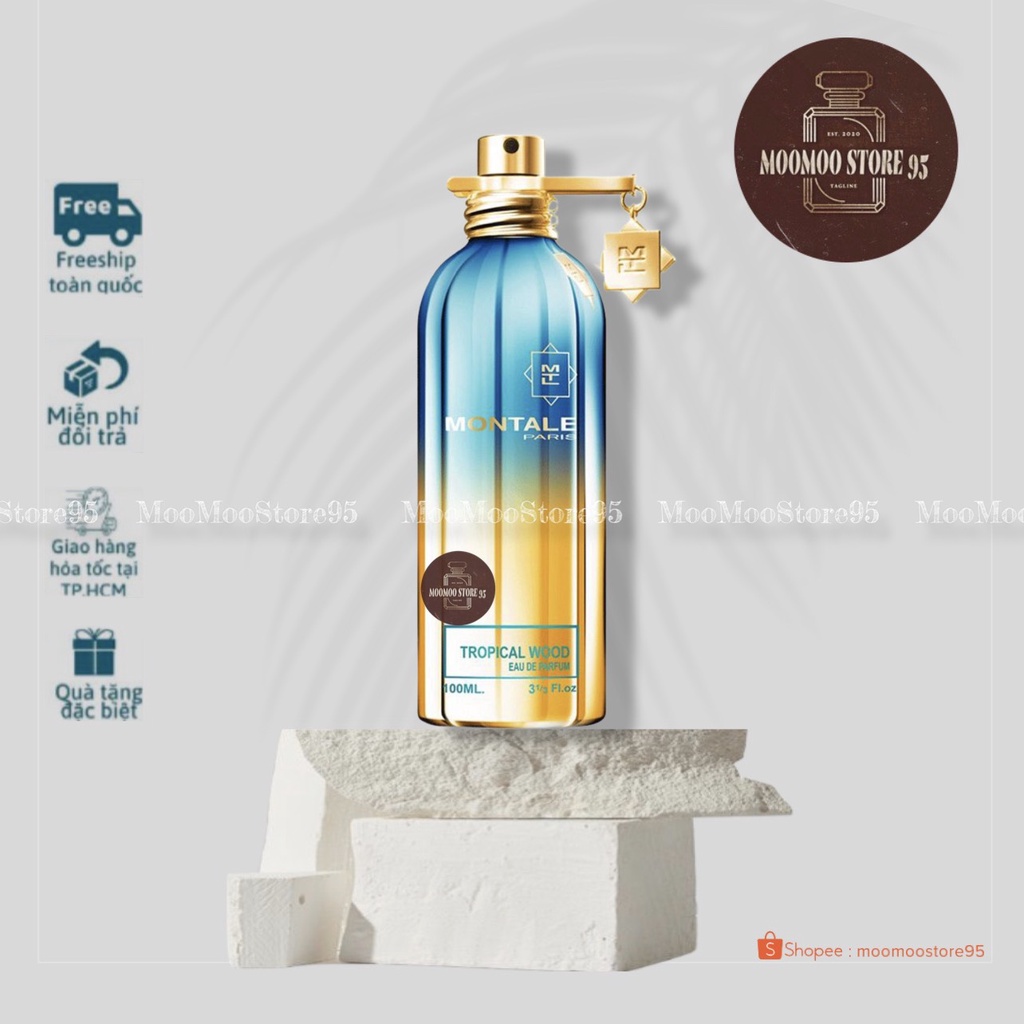 -𝐌𝐨𝐨𝐌𝐨𝐨- 10ml -  Montale Tropical Wood Unisex | Nước hoa unisex