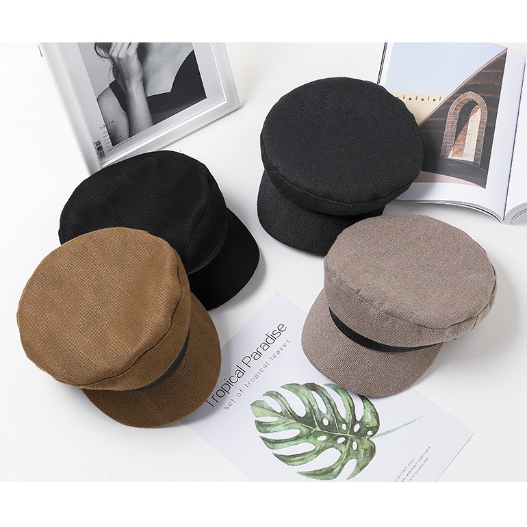 MŨ NỒI BERET BÒ LƯỠI TRAI HÀN QUỐC PK252