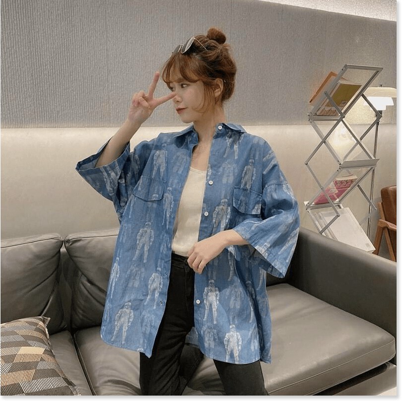 ÁO SƠ MI LOANG HOT HIT,MẪU MỚI VỀ VỪA CẬP BẾN,THIẾT KẾ HỌA TIẾT SIÊU NGẦU LANA FASHION
