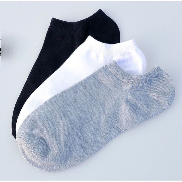 Vớ cotton cổ thấp khử mùi chống mòn thời trang năng động cho nam