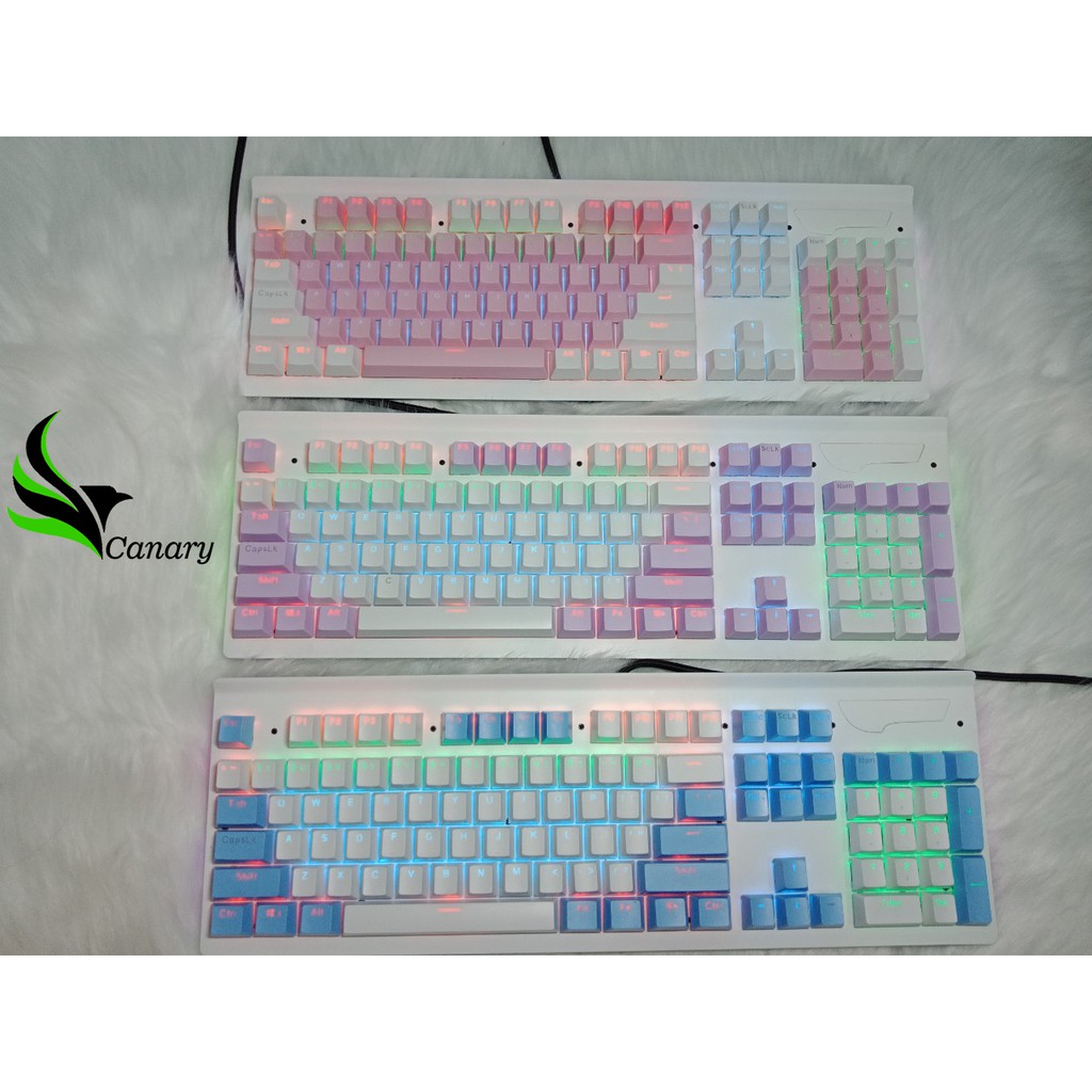 Bàn phím cơ Coolerplus với keycap xuyên led