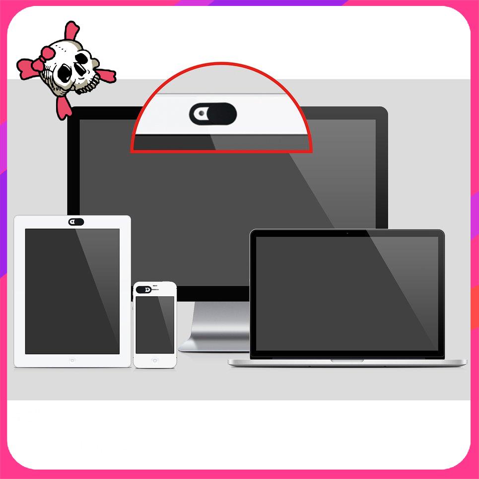 ⚡Fk FK⚡Set 3 vỏ bọc bảo vệ Camera Mini hình Oval bằng kim loại có nắp trượt từ tính | BigBuy360 - bigbuy360.vn