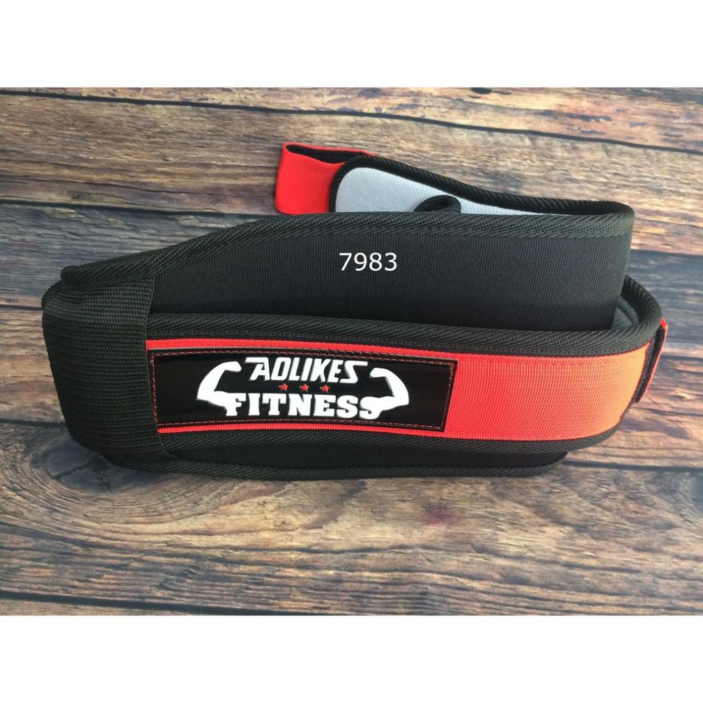 Phụ Kiện Tập Gym Aolikes  Đai Lưng logo Aolikes Fitness (7983).