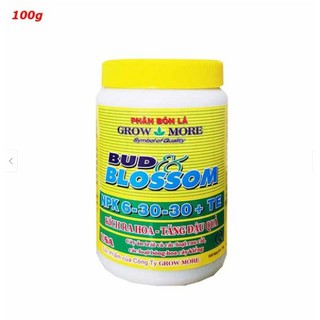 PHÂN BÓN LÁ KÍCH RA HOA-TĂNG ĐẬU QUẢ GROWMORE 6-30-30+TE