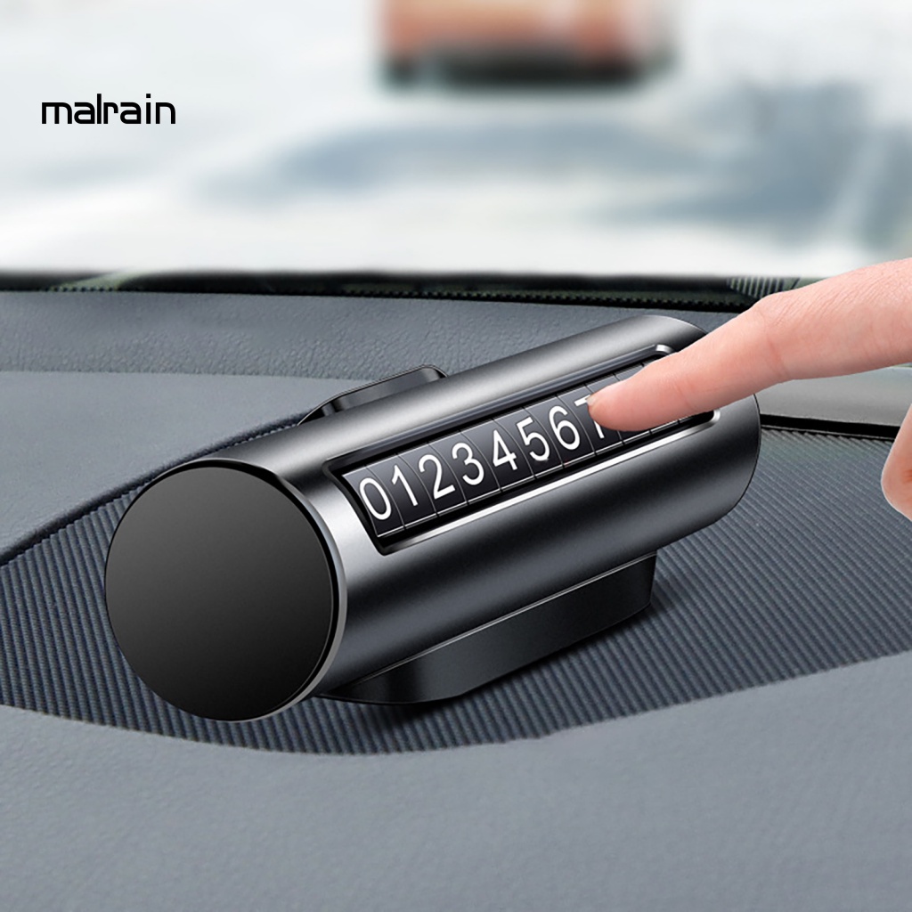 Thẻ Đỗ Xe Tạm Thời Xoay Được Tiện Dụng Cho Xe Hơi