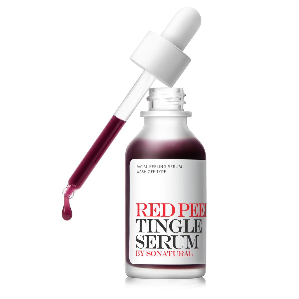 Serum Tái Tạo Phục Hồi Da Sinh Học So Natural Red Peel Tingle Serum _ So Natural Chính Hãng