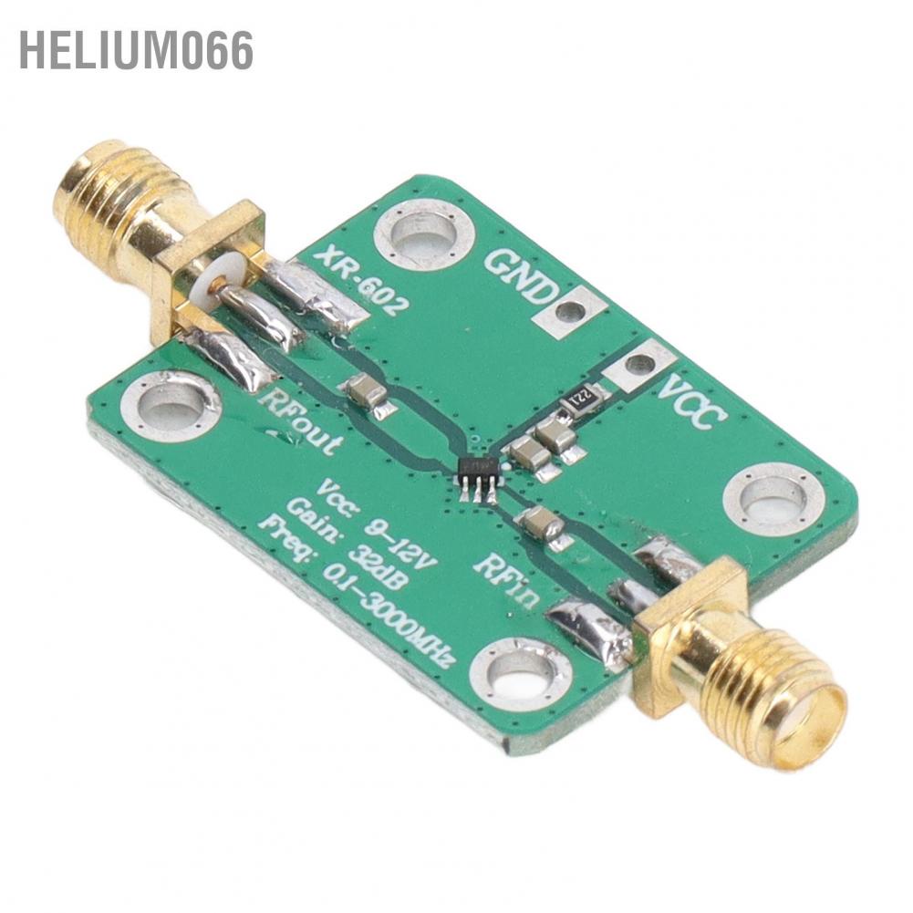 Mô-đun khuếch đại RF băng thông rộng 0.1‑3000MHz 32dB độ lợi cao cho lò vi sóng công suất thấp Radio 9‑12V