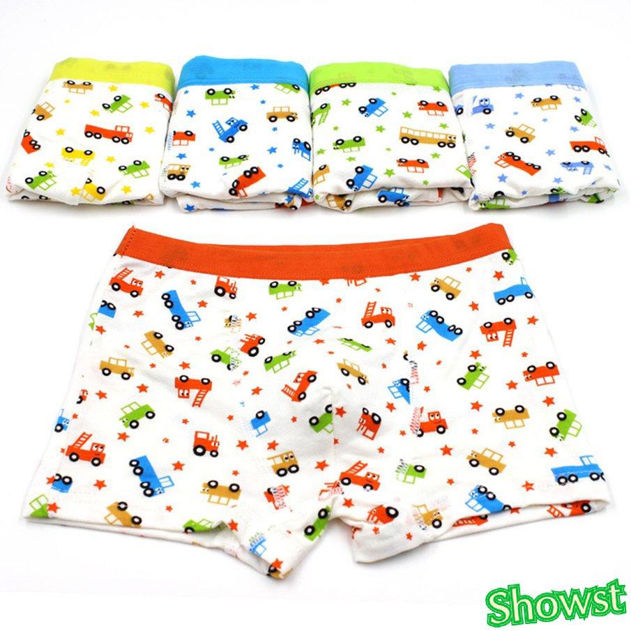 Set 5 Quần Lót Boxer Cho Bé Trai