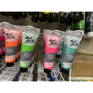 Màu Acrylic Mont Marte FLUORO PREMIUM - 50ml