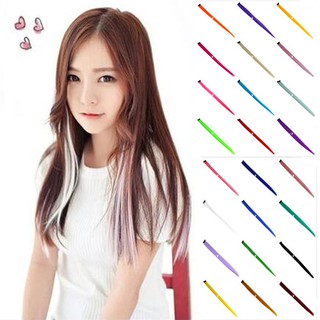 Mối nối tóc nhuộm đầy màu sắc